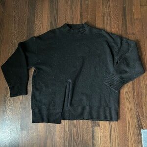 Dazy black crew neck sweater